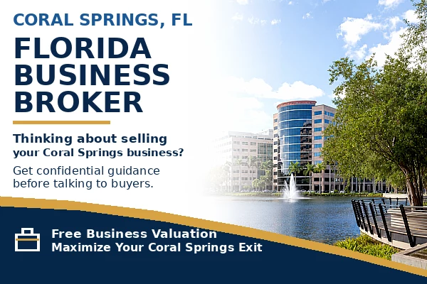 coral springs fl business broker